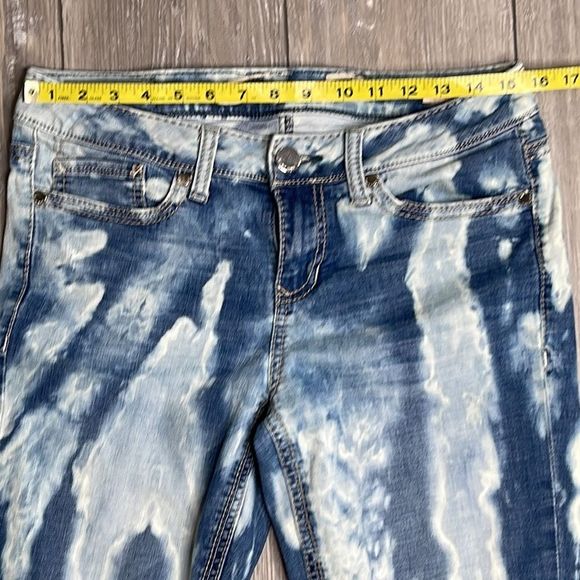 Seven Bleach Washed Rocker Slim Stretch Jeans - Picture 12 of 17